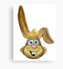 Hase / rabbit Metalldruck