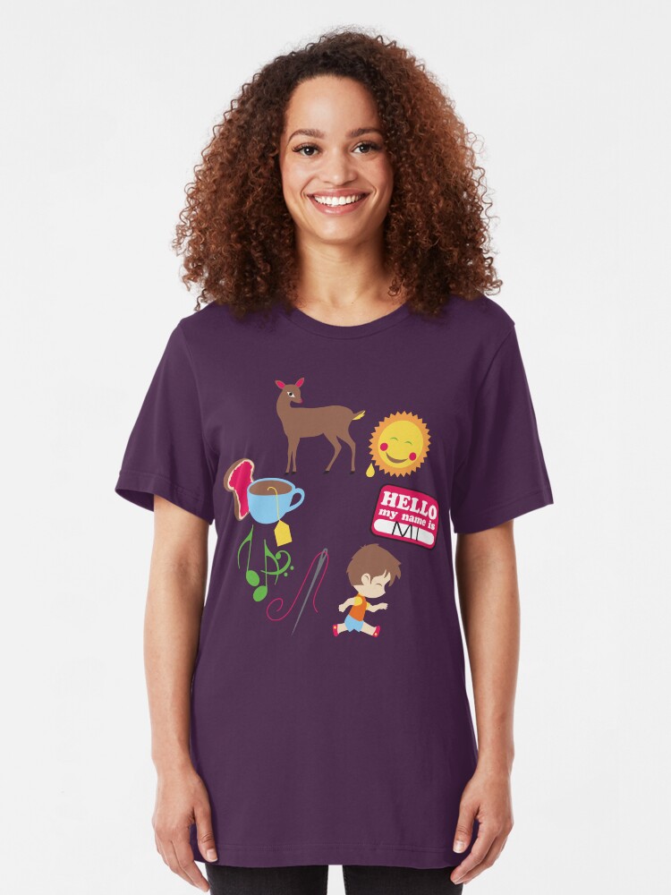 Alternate view of Do Re Mi Slim Fit T-Shirt
