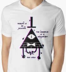 Illusion Men's V-Neck T-Shirt