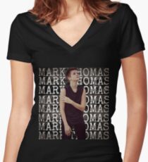 Mark Thomas Women's Fitted V-Neck T-Shirt