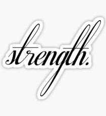 Strength Sticker