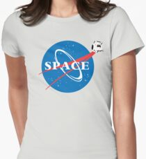 Portal Space Women's Fitted T-Shirt