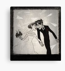 Paperman- Wedding Canvas Print