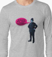 Camiseta de manga larga ¿Qué es todo esto, entonces?