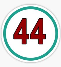Hamilton #44 Sticker