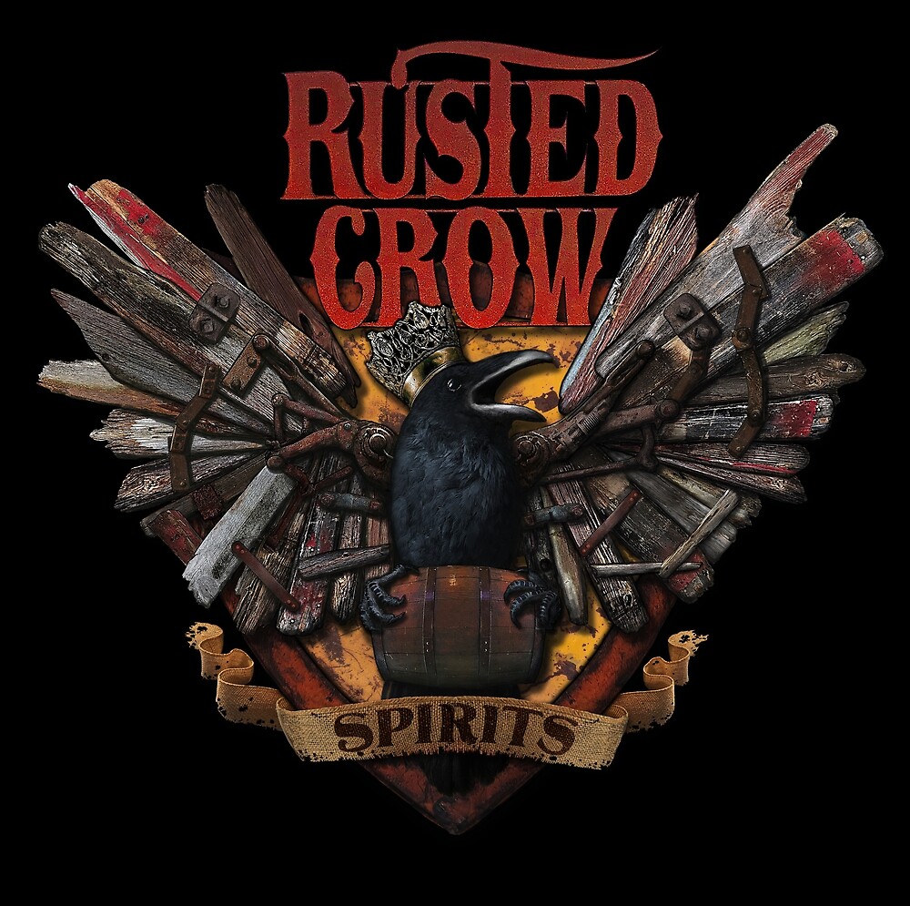 Rusted Crow Spirits logo  by RUSTED CROW SPIRITS