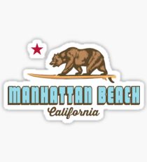 Manhattan Beach CA. Sticker