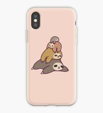 Sloth Stack iPhone Case