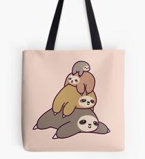 Sloth Stack Tote Bag