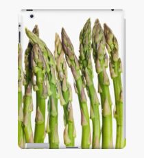 Asparagus Isolated On White Background iPad Case/Skin