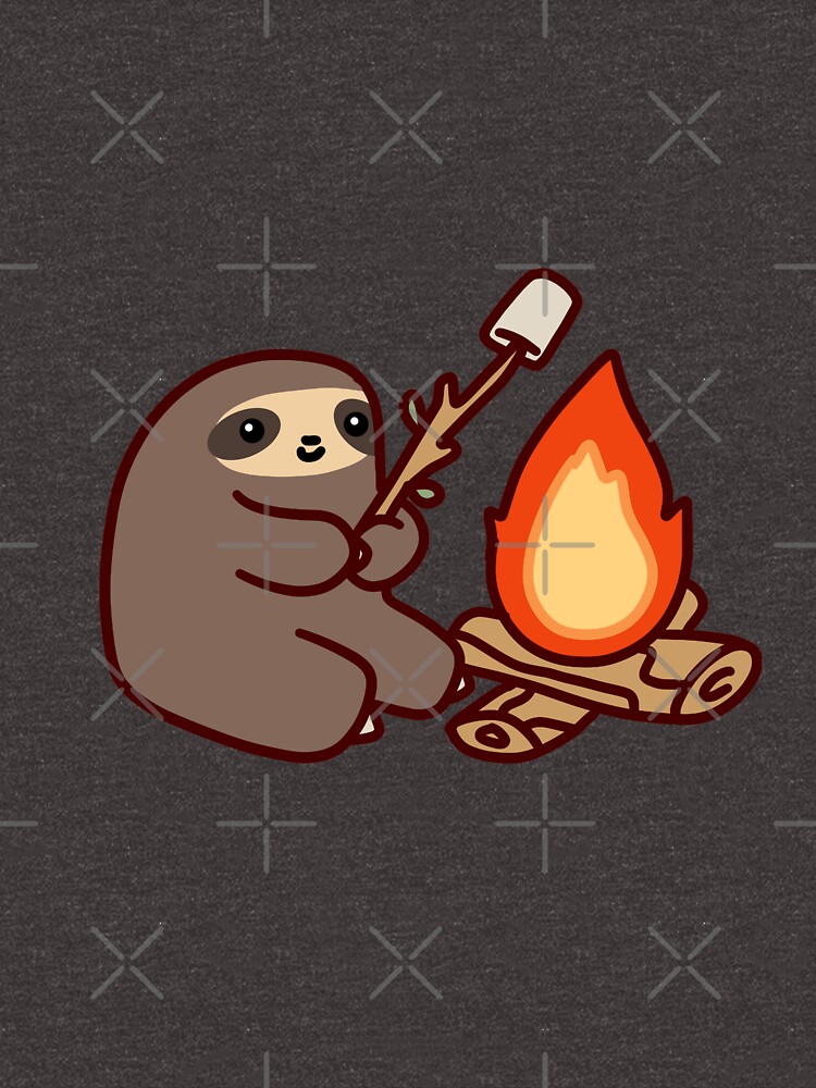 Campfire Sloth by SaradaBoru