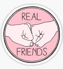 Real Friends Logo Sticker