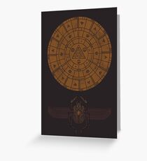 Sacred Sun Greeting Card