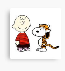 Peanuts Meets Canvas Print