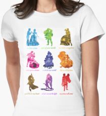 Jeder ist eine Prinzessin Tailliertes T-Shirt