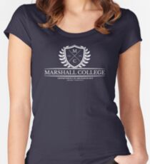 Marshall College Women's Fitted Scoop T-Shirt