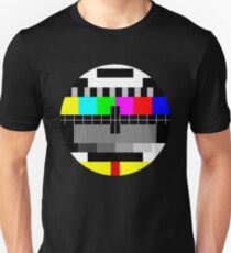 90's TV Test pattern Unisex T-Shirt