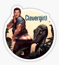 Clever Girl! Sticker