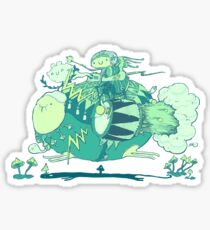Walk with a friend Sticker