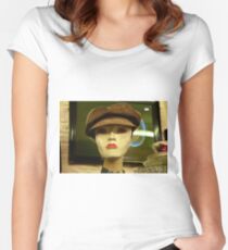 woman Women's Fitted Scoop T-Shirt