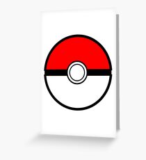 Pokemon - Pokeball Greeting Card