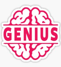 Genius Sticker