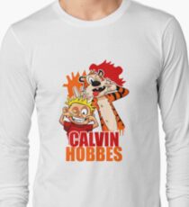 Calvin and Hobbes Time Long Sleeve T-Shirt