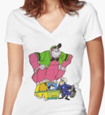The Great Grape Ape Women's Fitted V-Neck T-Shirt