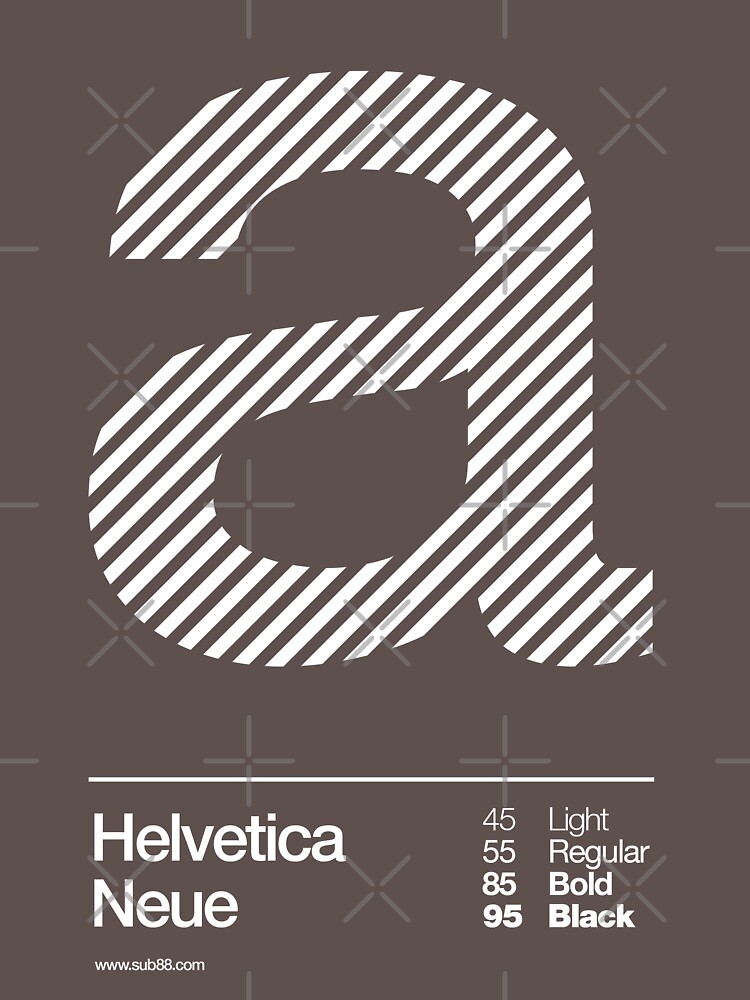 a .... Helvetica Neue by sub88