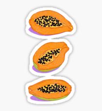 Papaya Sticker
