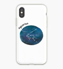 Vinilo o funda para iPhone aquarius galaxy