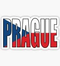 Prague. Sticker