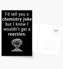 Chemistry Joke Postcards