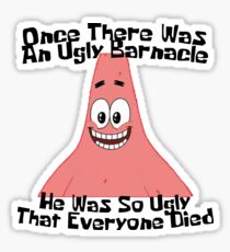 The Ugly Barnacle - Spongebob Sticker
