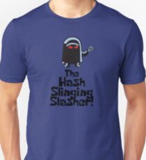 The Hash Slinging Slasher! (Black Text) - Spongebob Unisex T-Shirt
