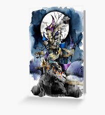 The nightmare before Christmas Greeting Card