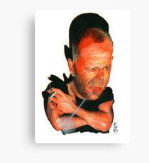 Bruce Willis Canvas Print