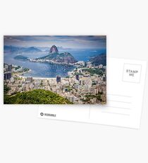 Rio de Janeiro aerial view Postcards