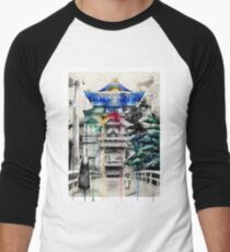 Spirited Away Men's Baseball ¾ T-Shirt