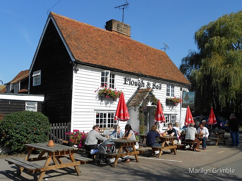 "The Punchbowl, Paglesham, Essex " by Marilyn Grimble Redbubble