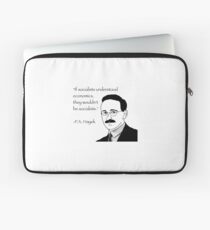 Hayek on socialism Laptop Sleeve