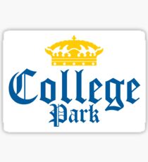 College Park Corona Sticker