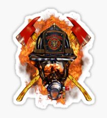 Firefighter The Anonymous Heroes Novelty Gifts. Sticker