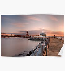 Herne Bay Sunset Poster