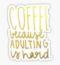 Coffee... Sticker