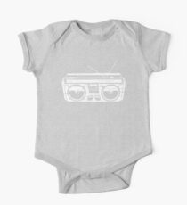 Child of the 1980's Eighties Radio Ga Ga Free Europe One Piece - Short Sleeve