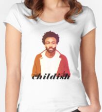 Childish Gambino Women's Fitted Scoop T-Shirt