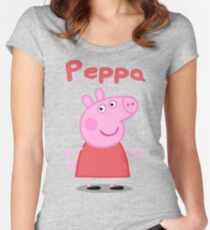 Peppa Women's Fitted Scoop T-Shirt