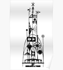 64/65 World's Fair - Tower of the Four Winds Poster