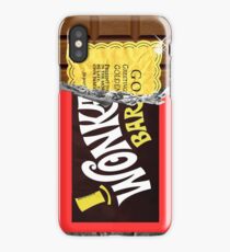 Wonka Chocolate Bar Golden Ticket iPhone Case